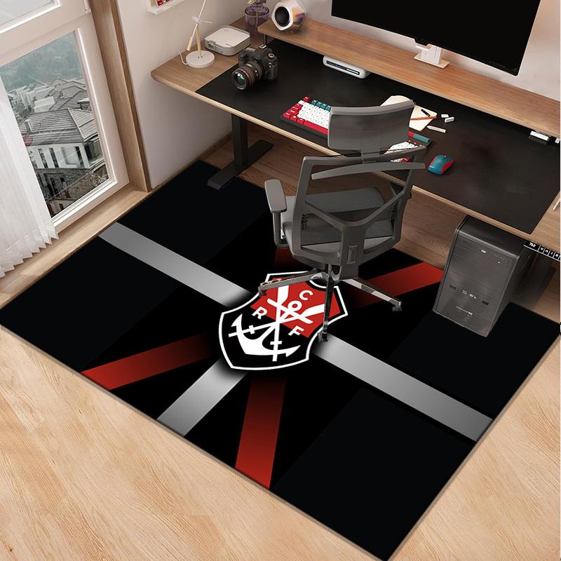 FLAMENGO Shield Emblem Carpet, Chair Rug,Rug for Office Bedroom living rooms, Doormat decor Fan Gift Christmas Gift