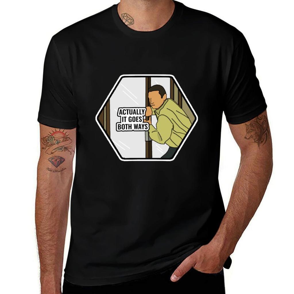 Actually It Goes Both Ways Itysl Tshirt Work Daily Short Sleeve Top Tshirt