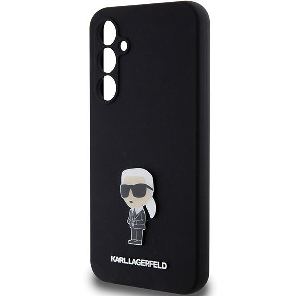 Karl Lagerfeld Klhcs23Femhknpk S23 Fe S711 Czarny/Black Silicone Ikonik Metal Pin