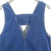 SEE BY CHLOE Made In Italy No Sleeve Denim One Piece 38 Blue Women Used