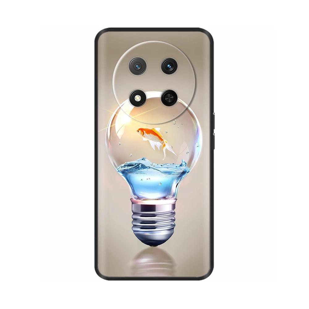 Für Honor Magic7 Lite 5G Hülle Blume Weiche Silikonhülle Für Coque Honor Magic7 Lite Hülle Magic 7 Handyhülle Magic7 Pro Schalen