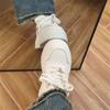 Female Fashion Ins Student Thick Bottom White Shoes Casual Shoes Sports Board Shoes