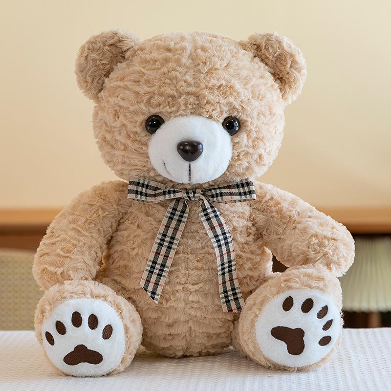 Pullover Bär Puppe niedlicher Teddybär Plüschtier sitzender Stil als Herz Umarmungsbär Mädchen Geschenk
