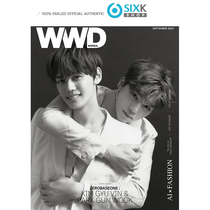 

[Предварительный заказ] Журнал WWD Korea - ZB1 Gunwook & Gyuvin (ВЫПУСК СЕНТЯБРЯ 2024 ГОДА)