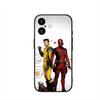 for Motorola Moto G54 G05 G24 G55 G75 G85 G15 G57 G86 Power Edge 50 30 Ultra Fusion neo Pro Case Wolverine Movie Deadpool Marvel