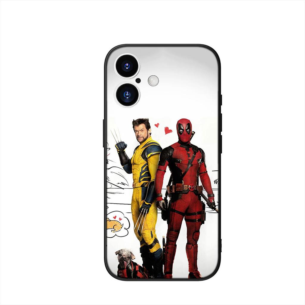 for Motorola Moto G54 G05 G24 G55 G75 G85 G15 G57 G86 Power Edge 50 30 Ultra Fusion neo Pro Case Wolverine Movie Deadpool Marvel