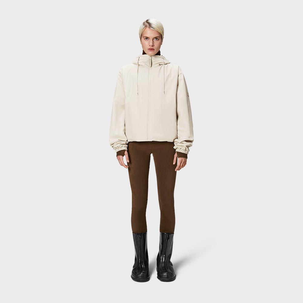 Rains Roia Short Insulated Jacket - Dune