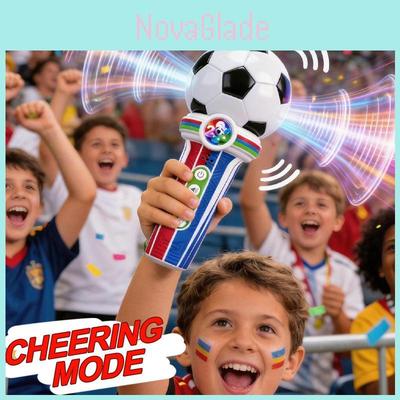 The 23rd Fifa World Cup Toy Microphone For Kids With Sound Effects For Soccer Fans