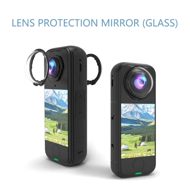 2Pcs High Transparency Optically Glass Camera Cover 10H Scratch Resistant Waterproof Easy UseLightweight Design