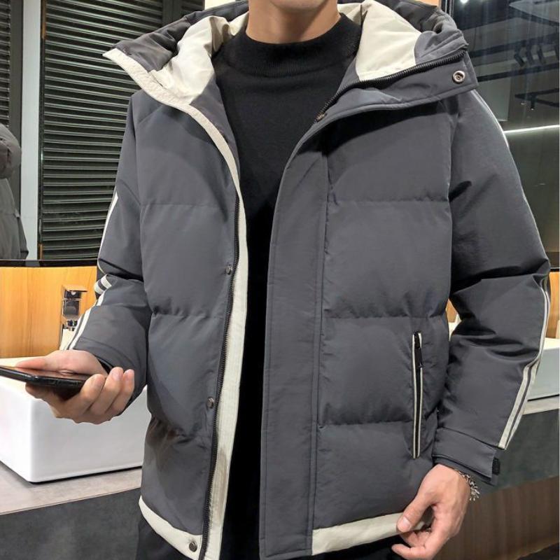 Thick Warm Winter Down Coat for Men Luxury Designer Casual On Offer Stylish Hoodie Jacket Man