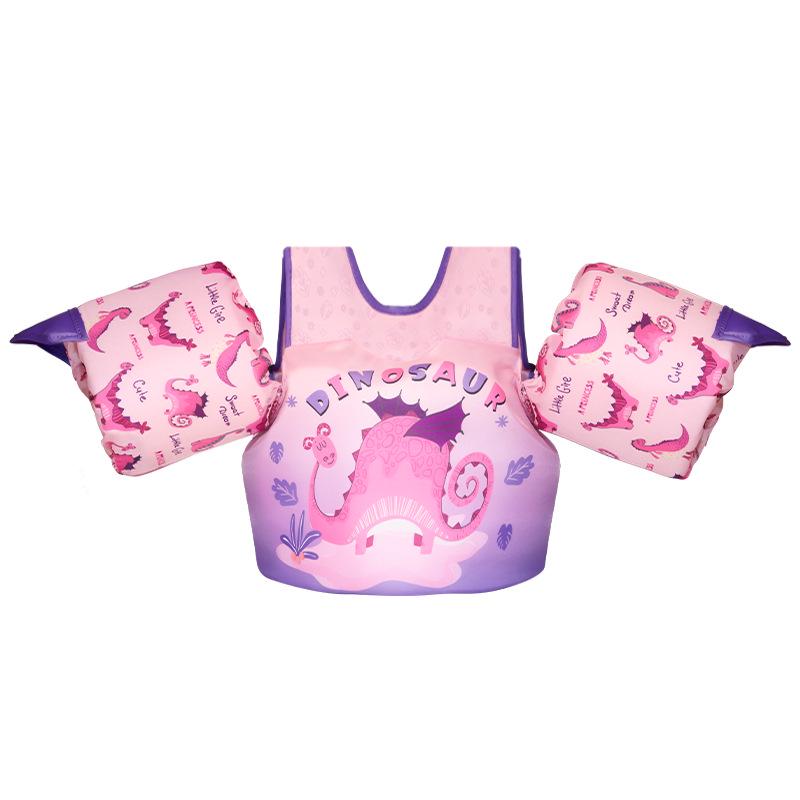 Youth Swim Vest with Arm Rings for Ages 3-7