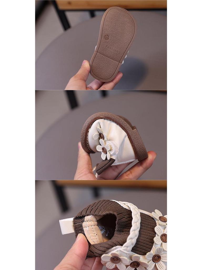 2024 Toddler Girls' Princess Leather Shoes - Infant Soft Sole Spring/Autumn Walkers