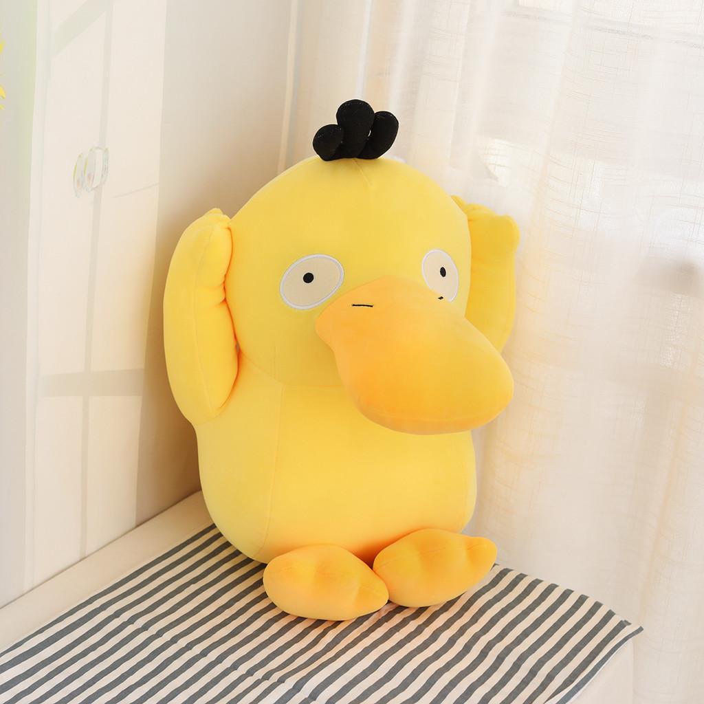 Plush Psyduck Cushion Toy Lying Duck Perfect Pet Companion Gift Birthday