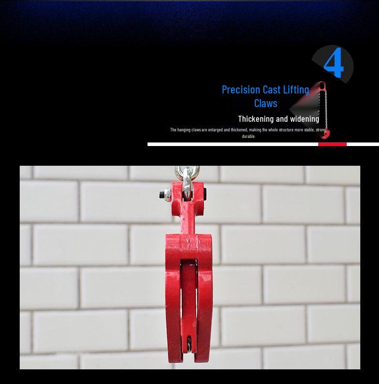 Double Chain Oil Drum Lifter - Multi-functional Forklift Clamp & Hook