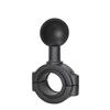 Aluminiowy stop Baza mocowania kierownicy z kulą 1,5'' do okrągłej szyny Kompatybilny z Ram C Rozmiar 1,5 cala Kula Podwójne gniazdo Ramię
