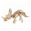 3D Dinosaur Puzzle: Wooden Hand-Assembled Educational Toy for Kids