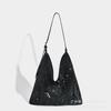 Guofeng Bag, Tote Bag, High-End Sense, Large-Capacity Single Shoulder Oblique Span, Commuter Bag, Locomotive Bag, Handbag.
