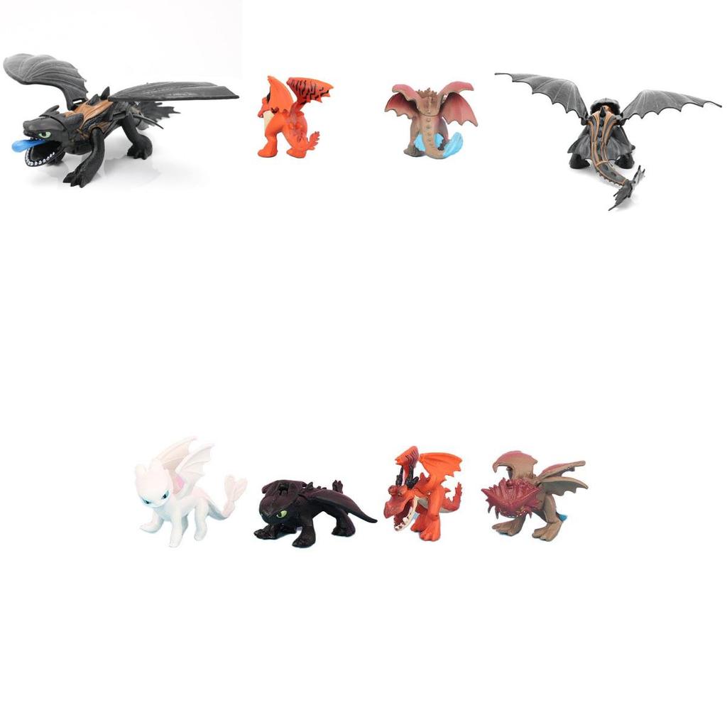 How To Train Your Dragon Doll Figure Movable Mini Dragon For Imaginative Play