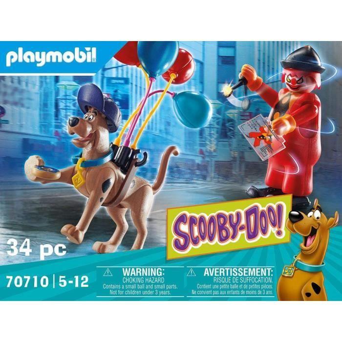 PLAYMOBIL - 70710 - SCOOBY-DOO! Fantôme Du Clown - Figurines Avec Accessoires