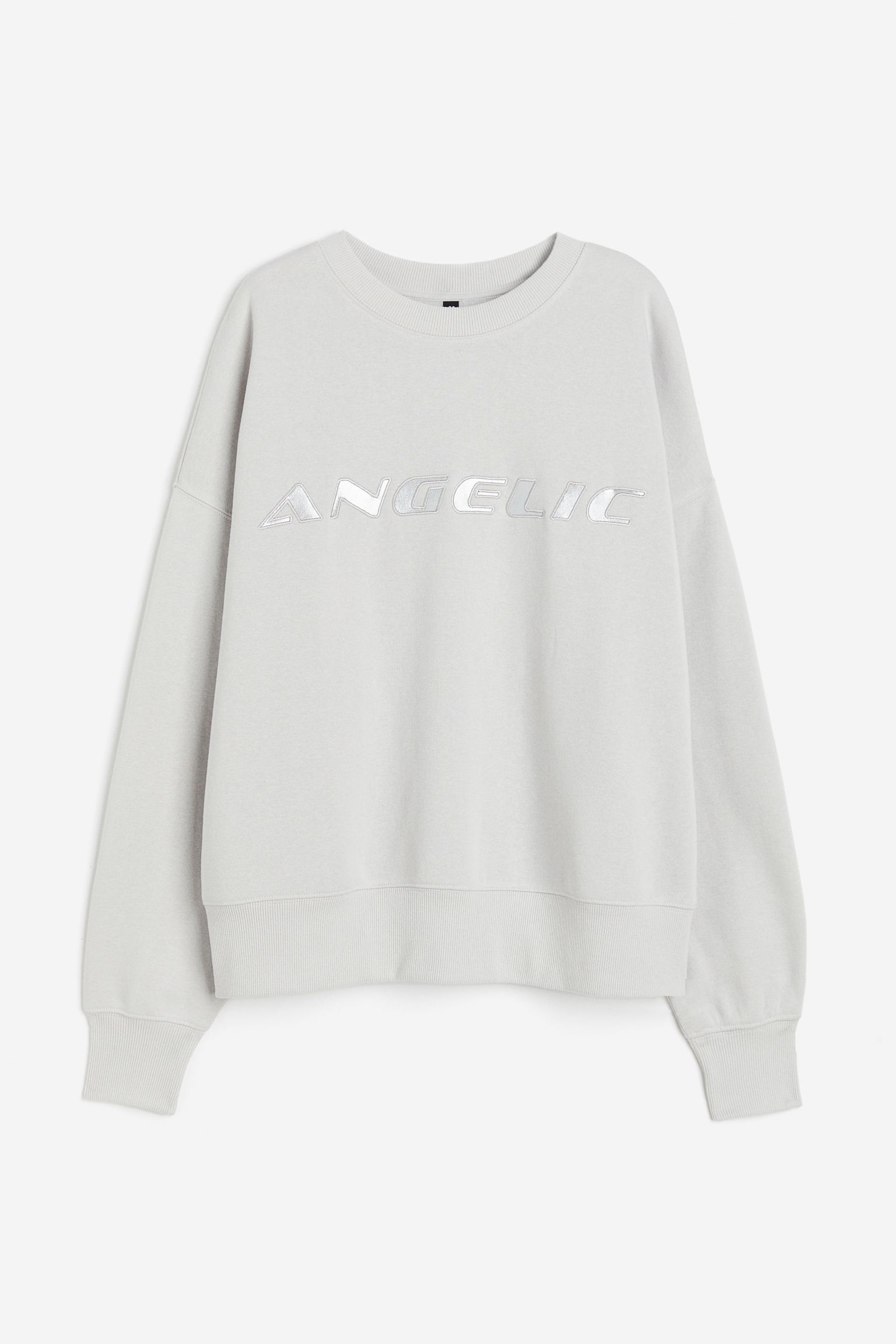 

Oversized motif-detail sweatshirt