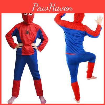 Úžasná dětská kostýmová sada s motivem Amazing Spider-man pro Halloween a večírky