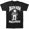 Hip Hop Tops Tees Unisex Tees Summer Camisetas Oversize Casual Death Row Records T Shirt Unisex Fashion Tshirts Cotton Tshirts