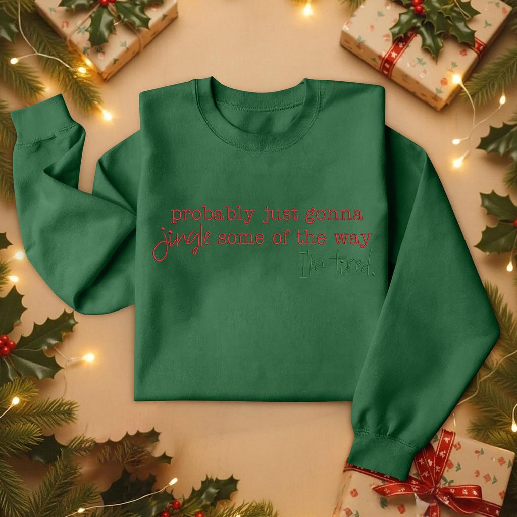 Christmas T-Shirts And Sweatshirts, Women'S Sweatshirts, Long-Sleeved Pullover Sweatshirts, Women'S Long-Sleeved Tops