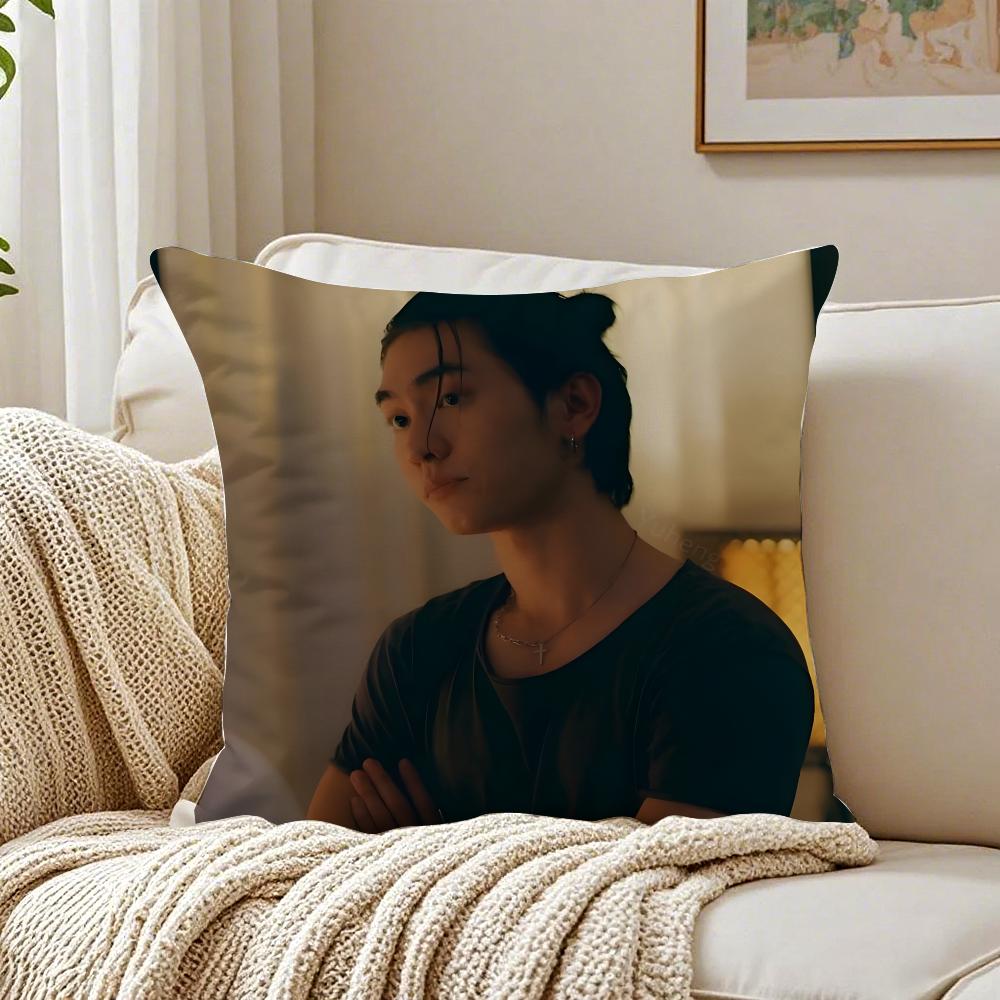 Thailändischer Schauspieler BBoss Chaikamon Sermsongwittaya Kissenbezug Kissenhülle Anti-Milben Wohnzimmer Sofa Dekor Kissen Zimmer