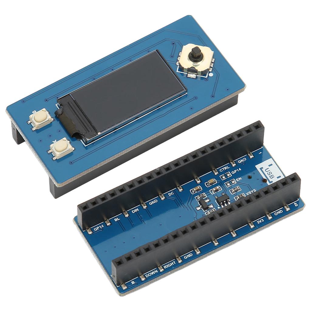LCD Display Module 0.96 Inch 65K RGB Color SPI Interface 160x80 Pixels LCD Module for Raspberry Pi Pico