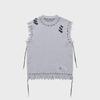 Men's Knitted Sleeveless Sweater Vest - 2023 Autumn/Winter Round Neck Slim Waistcoat
