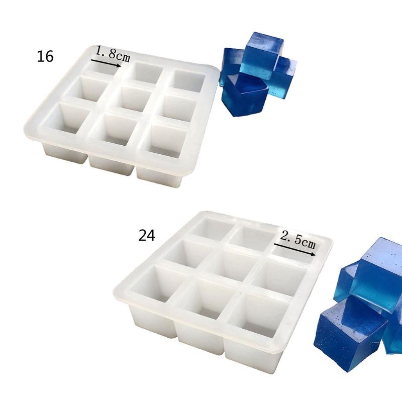 Small Cube Shape Decoration Silicone Mold Is Suitable for Resin Epoxy Resin Diy Crafts Jewelry Making Home Decoration