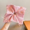 Korean Style Spring/Summer Floral Intestine Hair Scrunchie for Women – Elegant Ponytail Tie and Mori Girl Accessory.