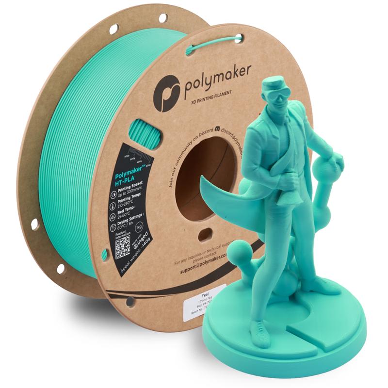 Высокотемпературный филамент для 3D-печати Polymaker HT-PLA/HT-PLA-GF