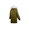 (WMNS) Converse Long Down Jacket Asia Sizing 'Olive Green' Women's 10019430-A04
