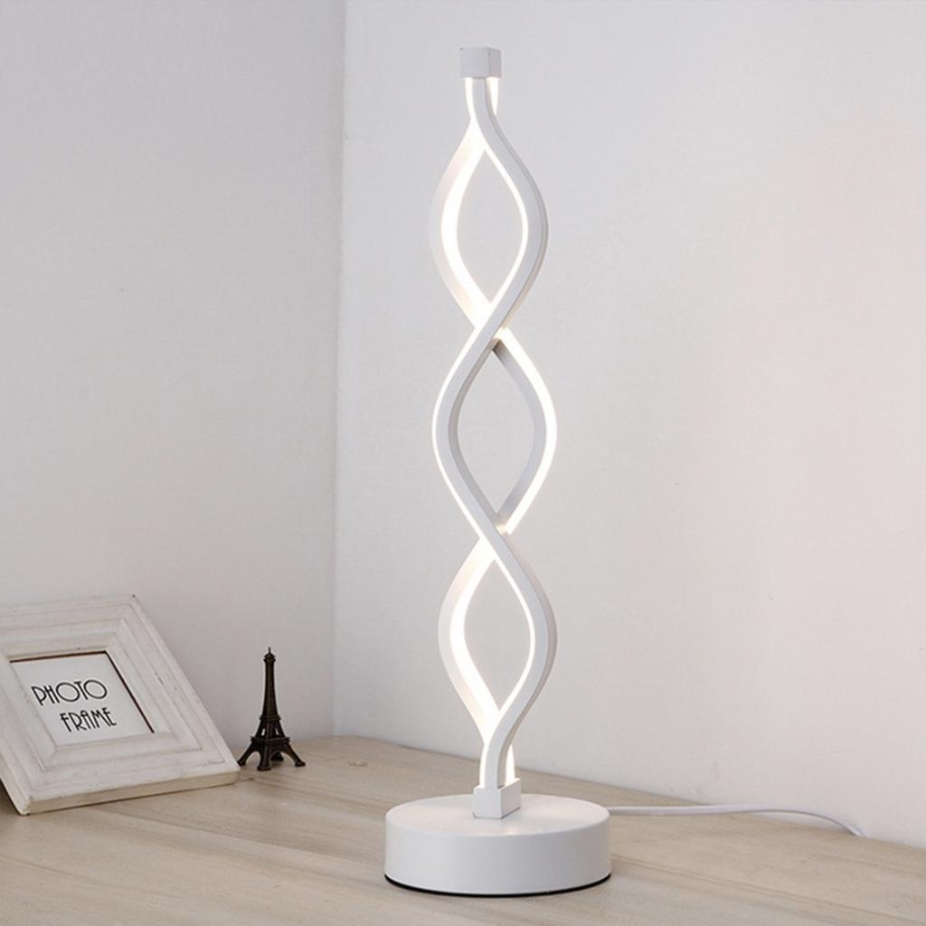 1pc Usb Powered Seaweed Shaped Desk Lamp Creative Bedside Atmosphere Night Light for Bedroom Living Room Table Decor Lighting