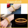 Gold Plated Hollow Floral Design Gothic Style Leather Bracelet For Ladies
