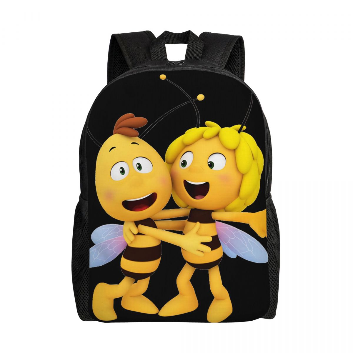 Maya The Bee With Flowers Cartoon