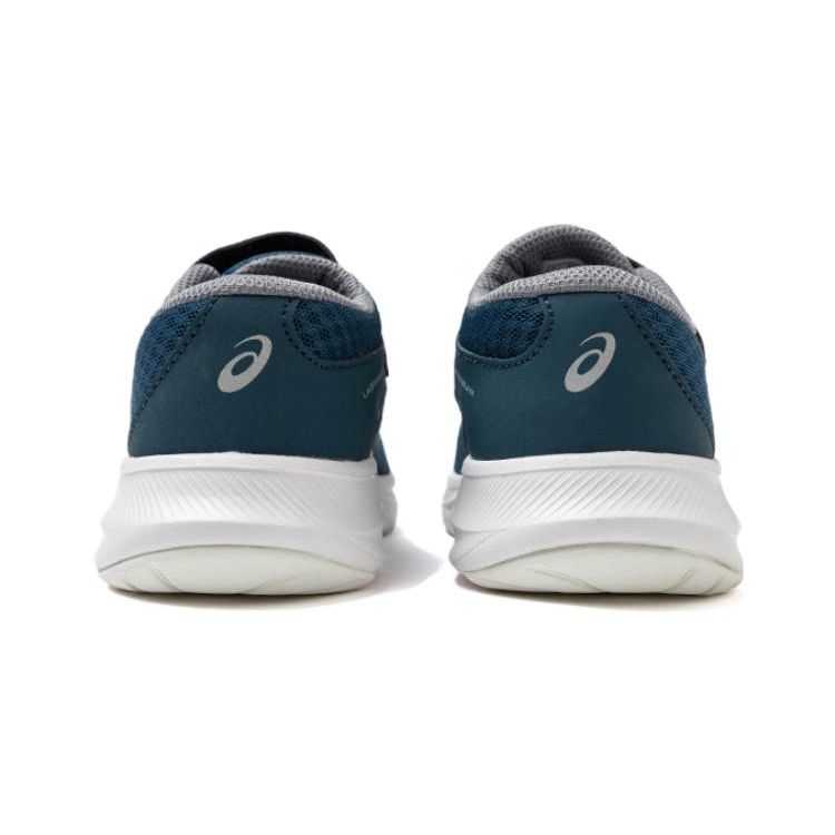 Asics Lazerbeam Mh Lightweight Breathable Running Shoes Kids Sneakers Blue Gold 1154A129-401