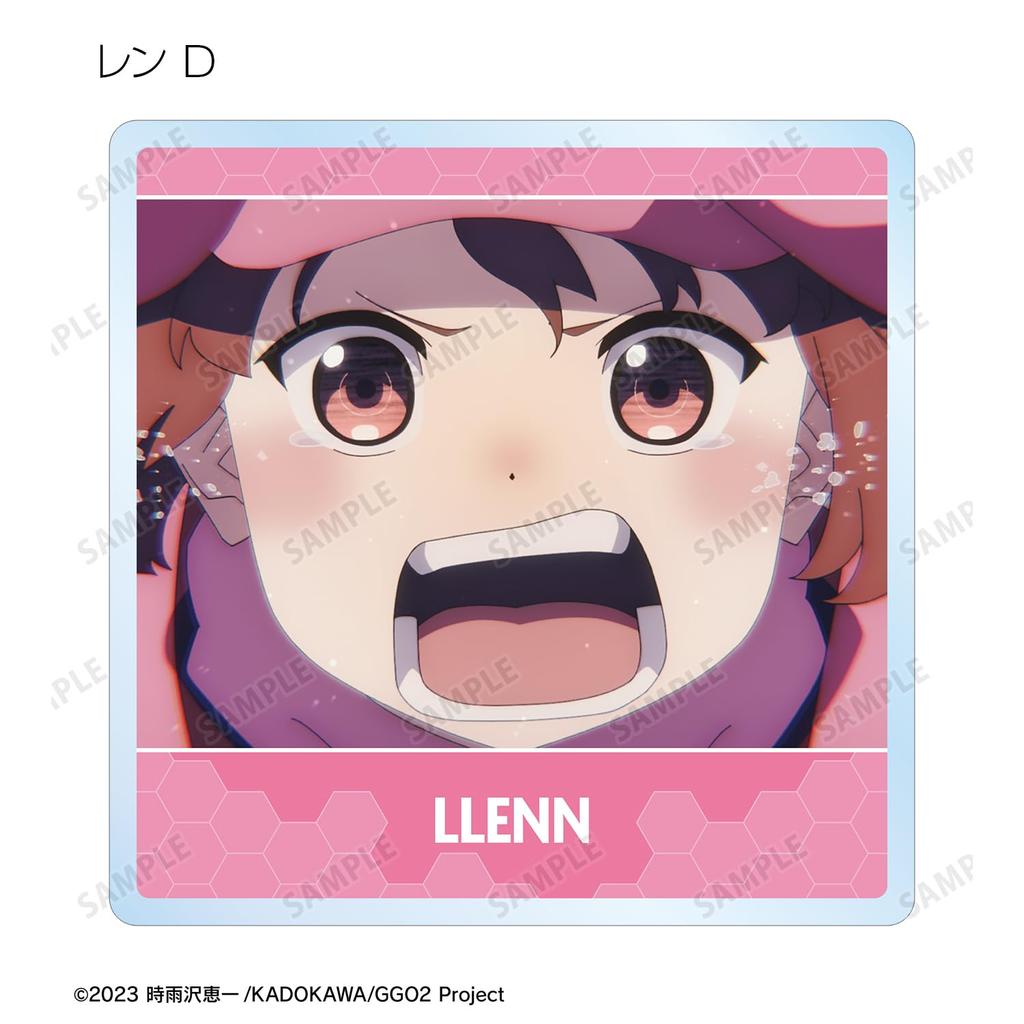 Sword Art Online Gun Gale Online II Trading Scene Acrylic Tiles Box Alternative 10-piece