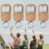 Bottle Opener Pendants Red Wine Wood Bar Key Chains Rings Portable Holder Creative Alloy Beer Gift Accessories