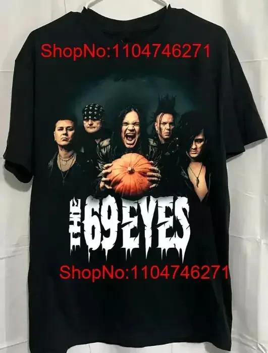 

Концертный тур 69 Eyes Черная футболка Полный размер S-5XL DM499 Унисекс Футболка XXL