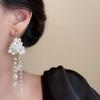2024 Einzigartige Französische Fee Quaste Blume Ohrstecker für Damen - Übertriebene Hänge-Stecker mit Elegantem Flair