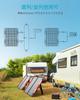 ELECAENTA Solar Fast Foldable Solar 3M DC Backflow Portable Power Solar Outdoor Disaster Preparedness Panel, 75W, PD45W, QC3.0 Charging, Charger,