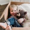 Teddy Bear, Senior Stuffed Animal Aged 1 And Above, Chocolate Brown, Soft And Comfortable, Is The Best Gift For Children