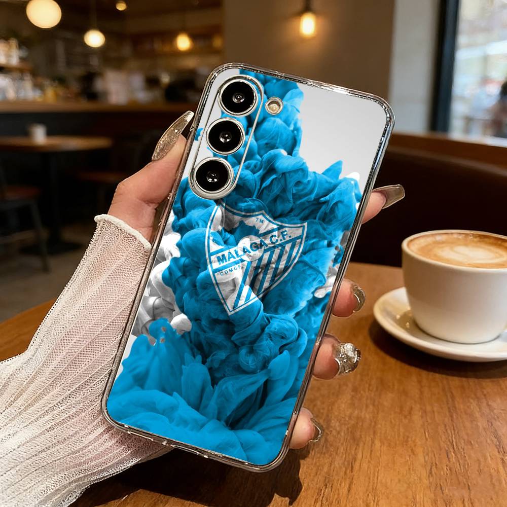 COOL M-Malaga C-CF Phone Case For Samsung S25,S24,S21,S22,S23,S30,Ultra,S20,Plus,Fe,Lite Transparent Cover