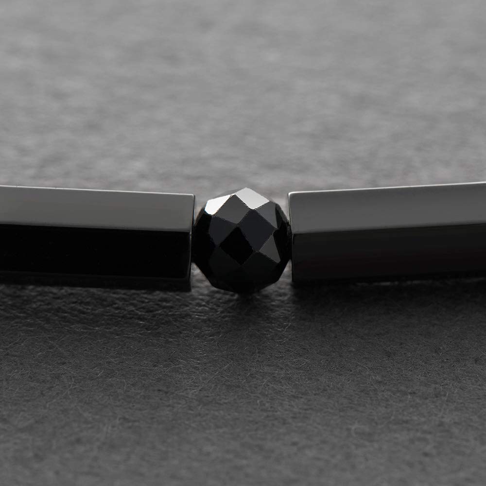 Core Force Neck Pro Black Spinel Golf Accessory for Core Strength, Balance, and Swing Stability, Increased Distance, Stylish for Men and Women (44cm)