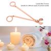 Candle Wick Trimmer Wick Clipper Cutter Stainless Steel Scissors Electroplating Coating Candle Accessory