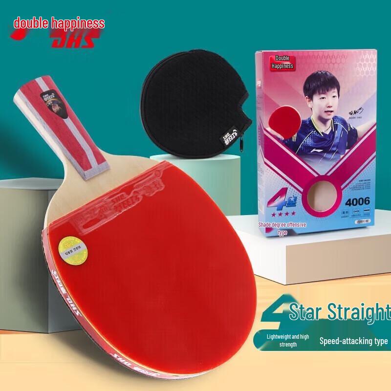 DHS Hurricane 4-Star Penhold Table Tennis Racket