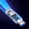 Pinsheng USB3.0 2-in-1 Card Reader Single Drive Letter SD Card Tf Memory Card Dual Purpose High-speed Converter OTG
