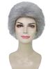 Wigs2you H-5710 HPO Wig for Adult Women, 1980s American Sitcom Grandma Short Curly Gray Wig
